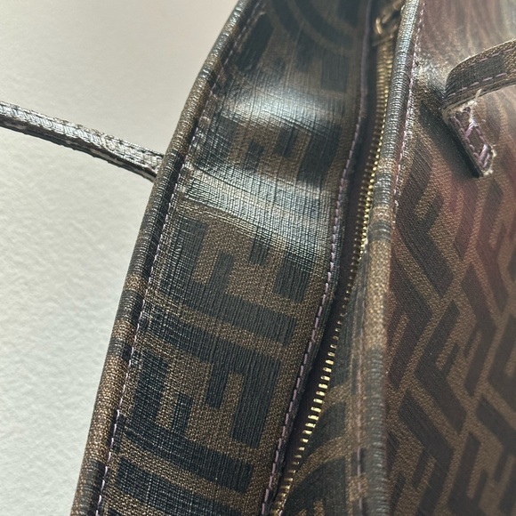 FENDI ZUCCA PRINT TOTE BAG - Picture 3 of 16